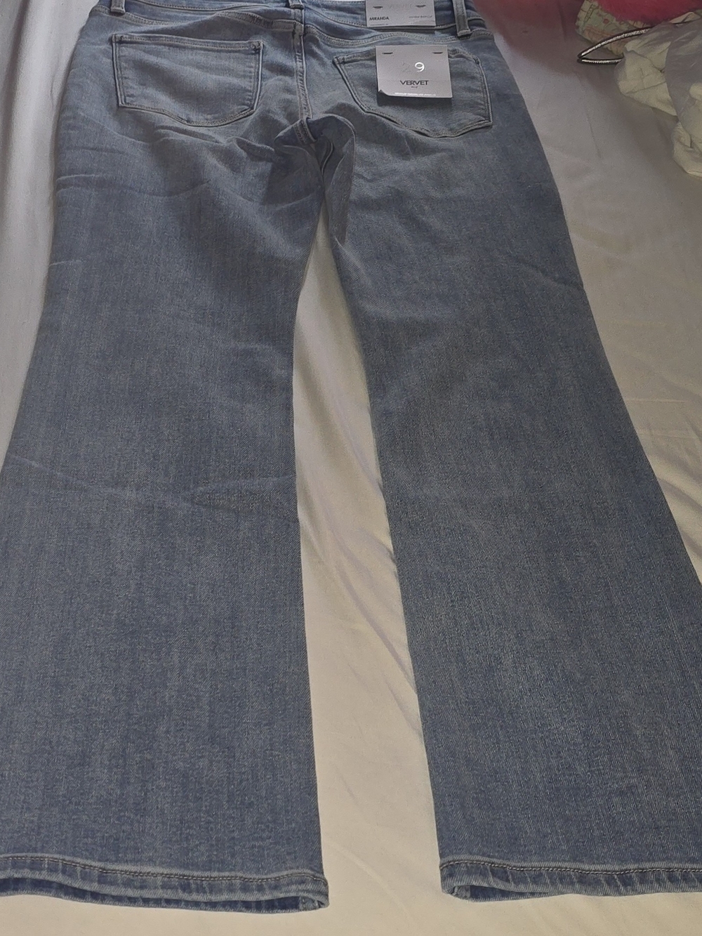 NWT Vervet Blue Women's Bootcut Miranda Mid-Rise Stretch Denim Jeans Size 29 - Picture 6 of 10